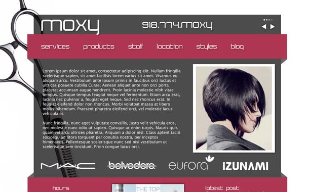 Moxy Joomla Template