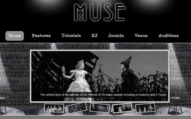 Muse Joomla Template