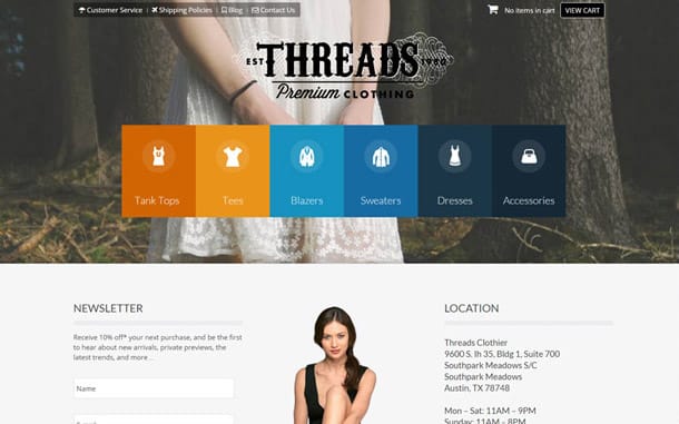 Threads Joomla Template