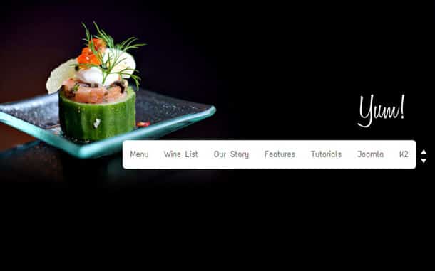 Yum Joomla Template